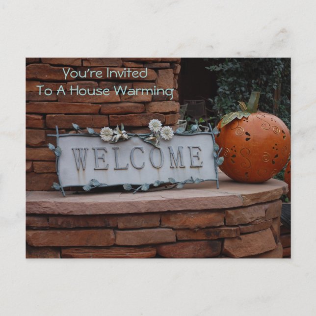 Inbjudan till husvagnskort vykort (Framsida)