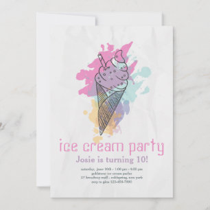 Inbjudan till Ice Cream Cone