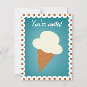 Inbjudan till Ice Cream Social-partiet