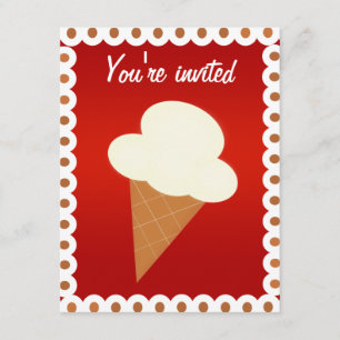 Inbjudan till Ice Cream Social-partiet