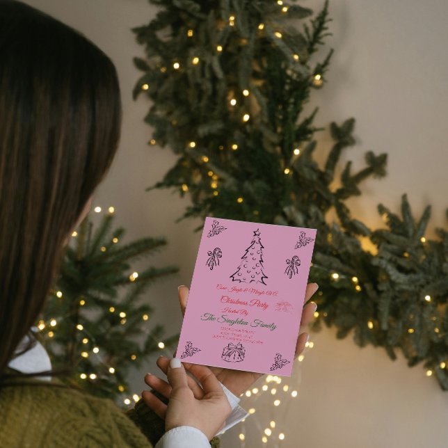 Inbjudan till icke-fotovismisk julklapp (Skapare uppladdad)