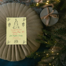 Inbjudan till icke-fotovismisk julklapp