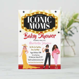 Inbjudan till Iconic Mammor Baby Shower