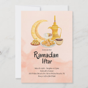 Inbjudan till Iftar Food Ramadan