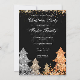 Inbjudan till inbjudan till Glitter Julgran Party
