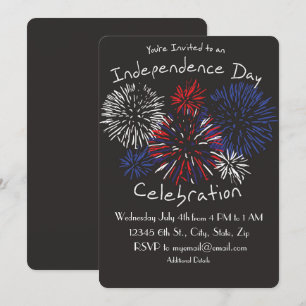 Inbjudan till Independence day Firande