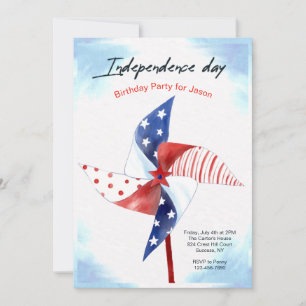Inbjudan till Independence day Pinjul