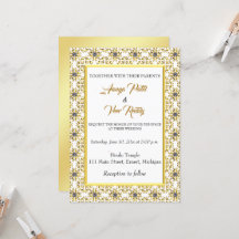 Inbjudan till indiska hindubröllop