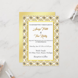 Inbjudan till indiska hindubröllop