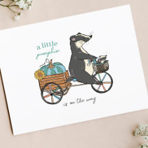 Inbjudan till invigningen för lilla pumpkin Fall B