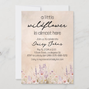 Inbjudan till invigningen till Little WildblomGirl