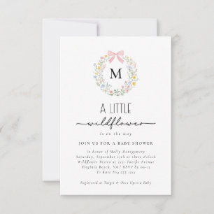 Inbjudan till invigningen till Little WildblomGirl