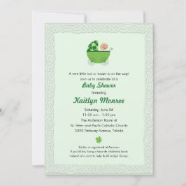 Inbjudan till Irish Baby Buggy Shower