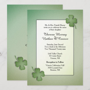 Inbjudan till Irish Dream Wedding