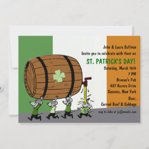 Inbjudan till Irish Keg Party