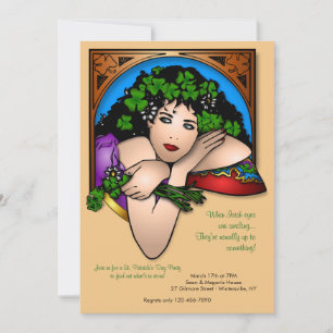 Inbjudan till Irish Ögon St. Patrick's Day