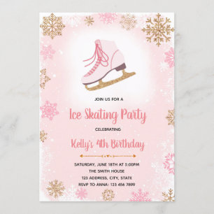 Inbjudan till isdansfest