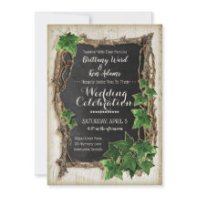 Inbjudan till Ivy och Willow Wedding
