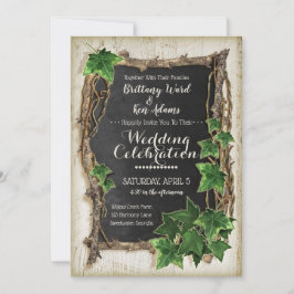 Inbjudan till Ivy och Willow Wedding