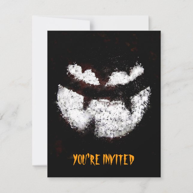 Inbjudan till jack O'Lantern Party (Framsida)