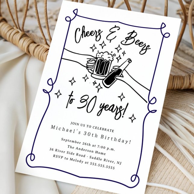 Inbjudan till jägare och Öl på födelsedagar (Skapare uppladdad)