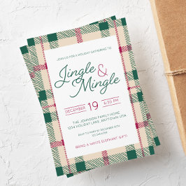 Inbjudan till Jingle- och Mingle-Julfest