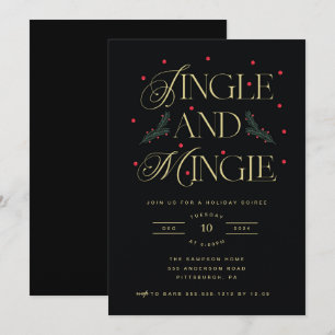 Inbjudan till Jingle- och Mingle-Julfest
