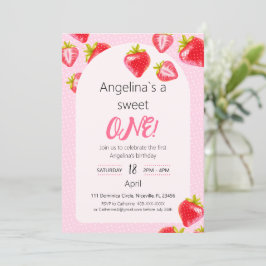 Inbjudan till jordgubbe