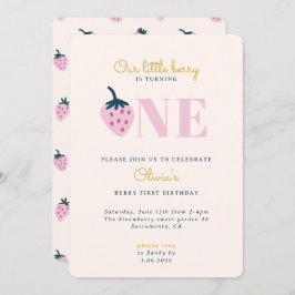 Inbjudan till jordgubbens första födelsedag
