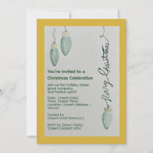 Inbjudan till jul i Firande