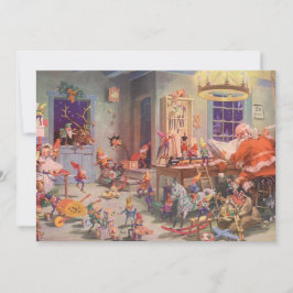 Inbjudan till jul i Jultomten och Elves