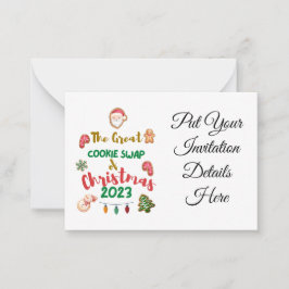 Inbjudan till jul - nybörjarbyte 2023