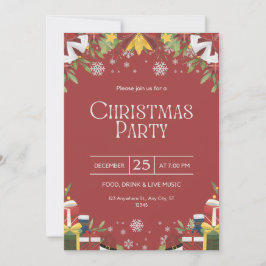 Inbjudan till julfest