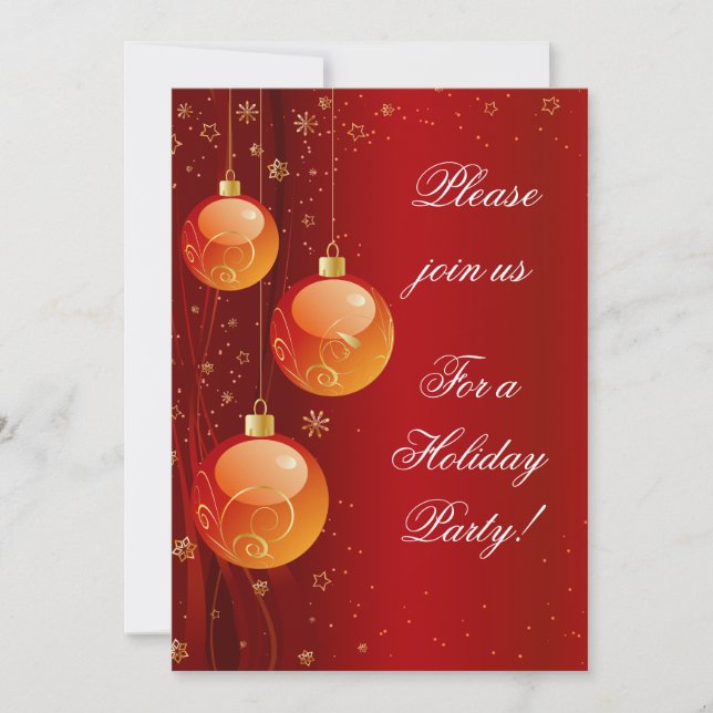 Inbjudan till Julfest (Framsida)