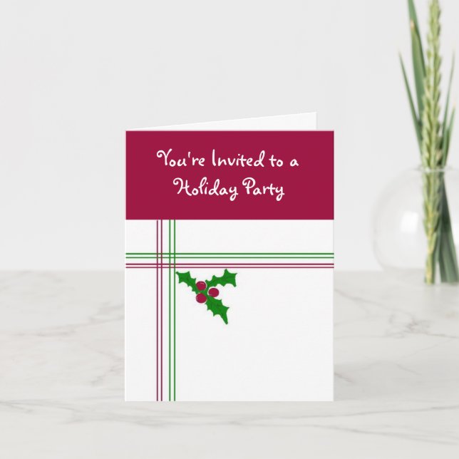 Inbjudan till julfest... (Framsida)