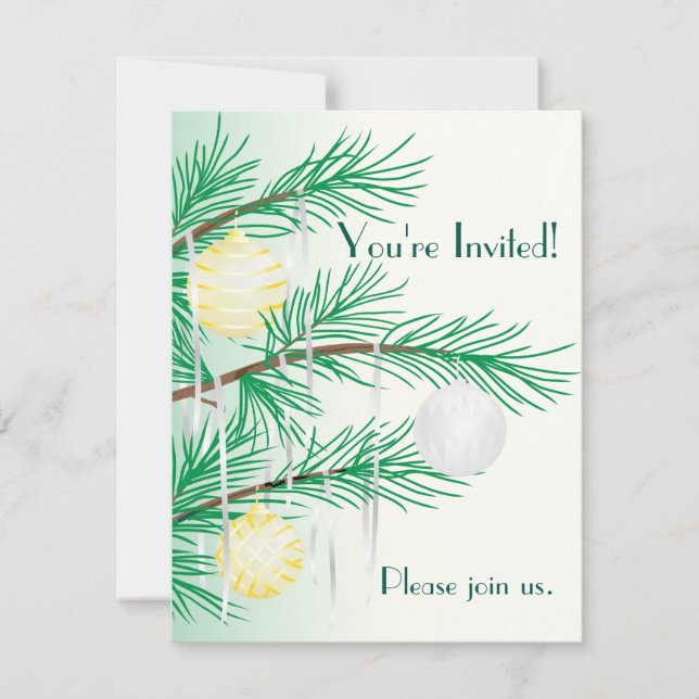 Inbjudan till Julfest (Framsida)