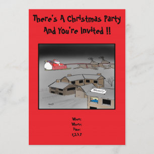 Inbjudan till julfest: Nattel eller fin