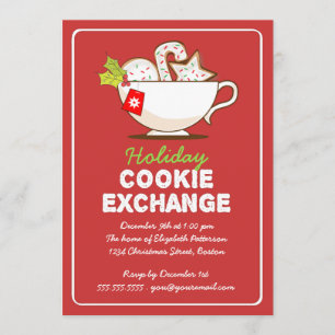 Inbjudan till Julfesten för julcookie