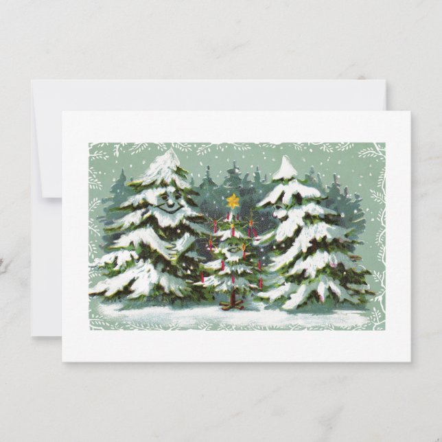 Inbjudan till Julgran-familjen (Framsida)