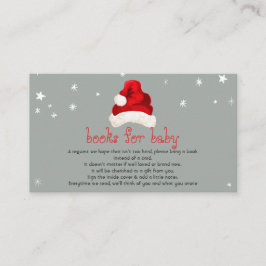 Inbjudan till jultomten Baby Shower Bokar