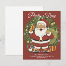 Inbjudan till jultomten-julfesten