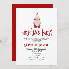 Inbjudan till jultomtens Julfest