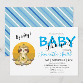 Inbjudan till jungeldjur i baby Vild