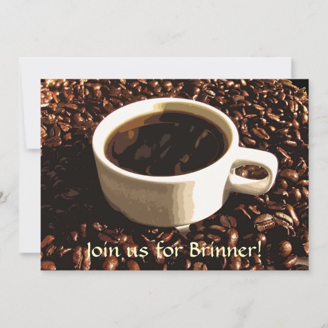 Inbjudan till kaffebranschen (Framsida)