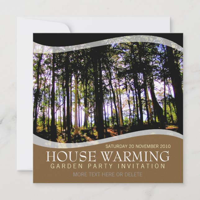 Inbjudan till kammarens trädgårdsfest (Framsida)