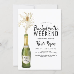 Inbjudan till kandidaten Bachelorette Helg