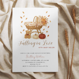 Inbjudan till Kärlek Rustic Baby Shower