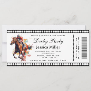 Inbjudan till Kentucky Derby-biljetter