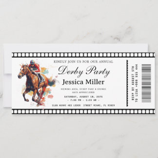 Inbjudan till Kentucky Derby-biljetter
