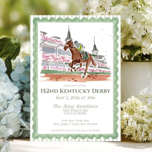 Inbjudan till Kentucky Derby-fest Mall | Häst (Skapare uppladdad)